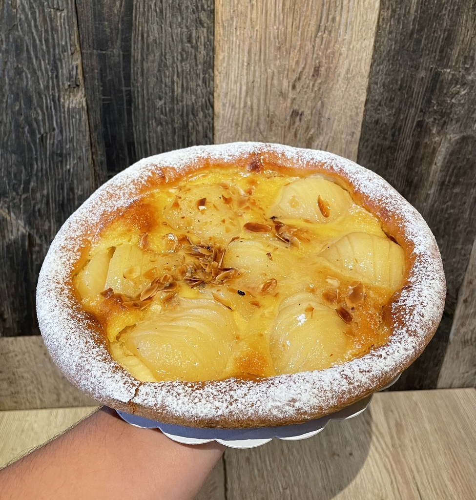 Tarte poire frangipane