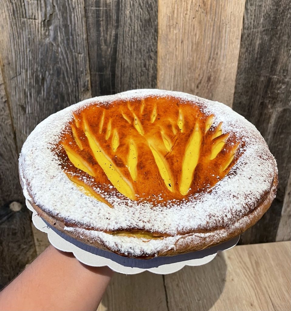 Tarte crème couverte